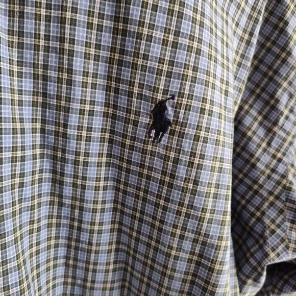 Vintage Ralph Lauren Blake Men's Long Sleeve Button Dress Shirt Size Large - Picture 3 of 7